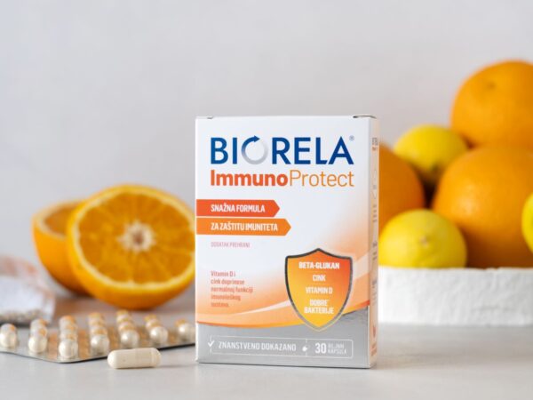 Biorela<sup>®</sup> Immuno Protect – vrhunski imunobiotik s beta-glukanima i dobrim* bakterijama