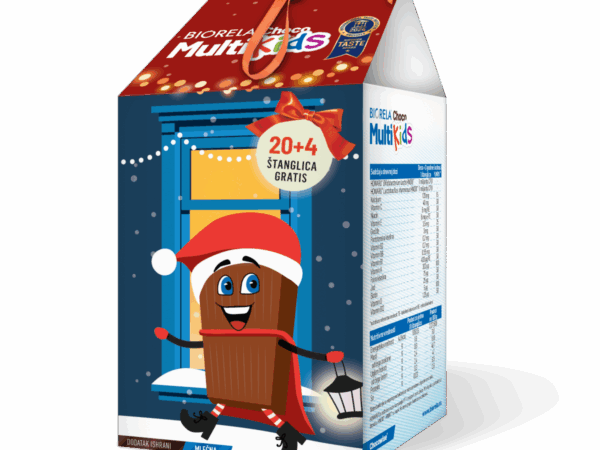 Biorela<sup>®</sup> Choco Multi Kids novogodišnje pakovanje